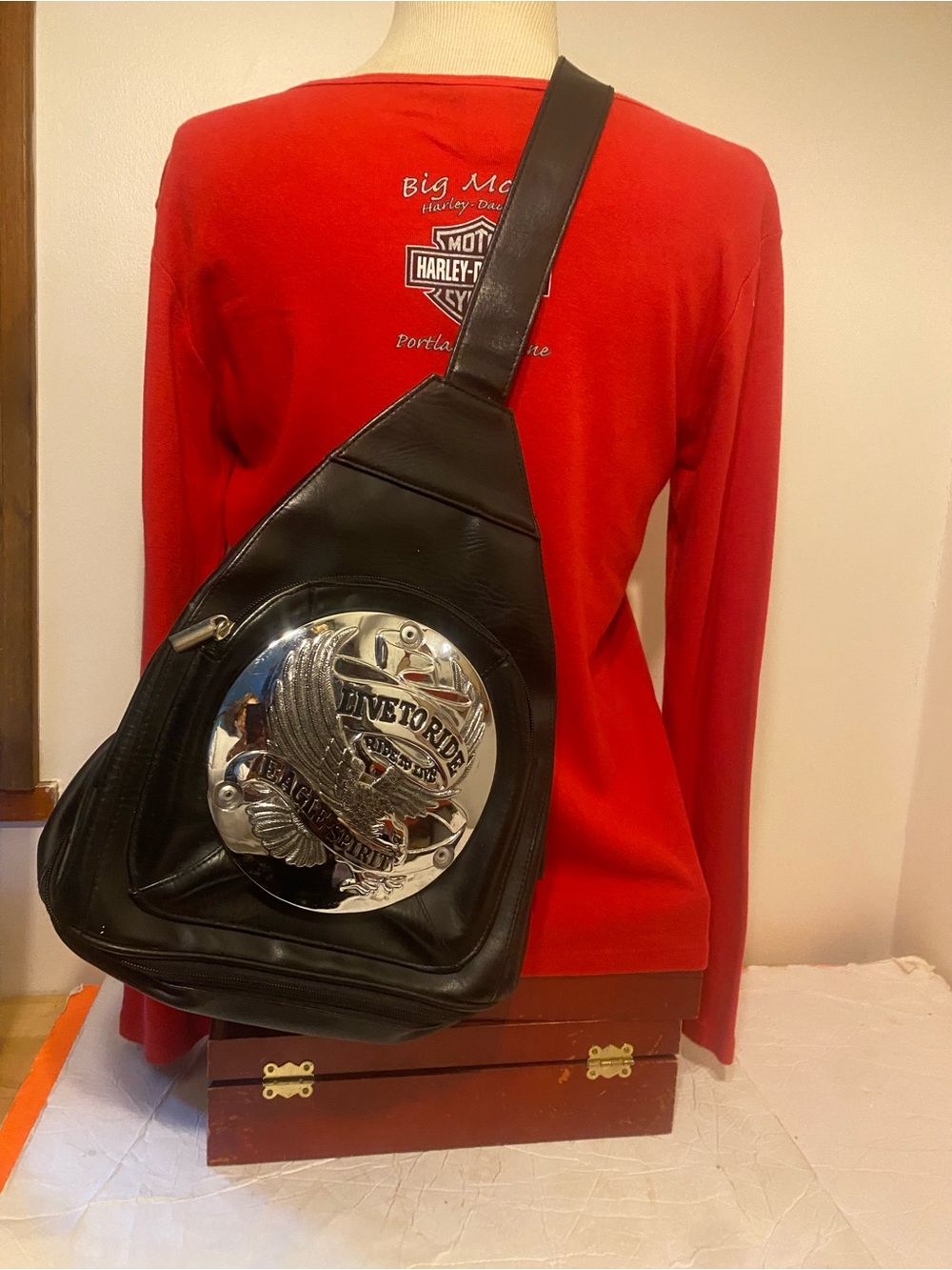 Live To Ride Free Spirit Sling Bag